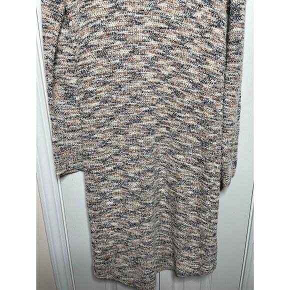 Pilcro Sweater Cardigan Womens Space Dyed Duster Long Open Front XS - Picture 10 of 10